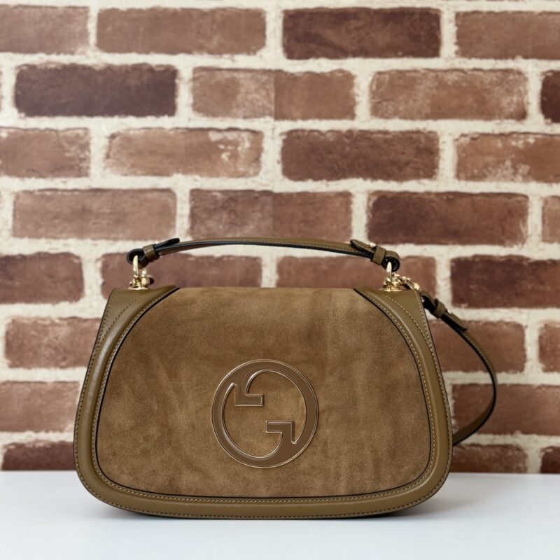 GUCCI 专柜品质，顶级原单货，实物实拍！款号815719棕色磨砂