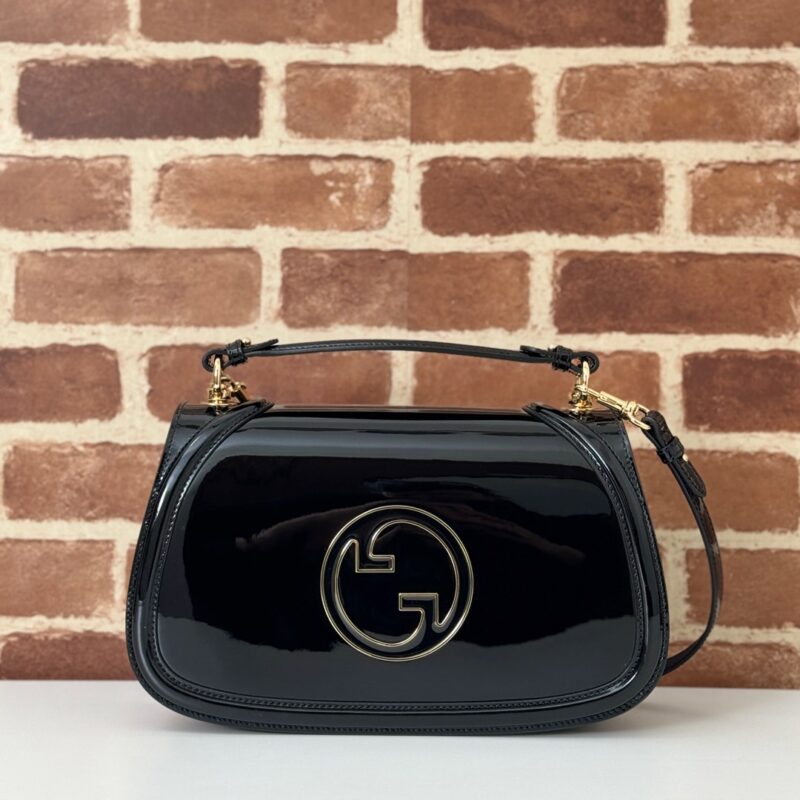 GUCCI 专柜品质，顶级原单货，实物实拍！款号815719克色漆皮