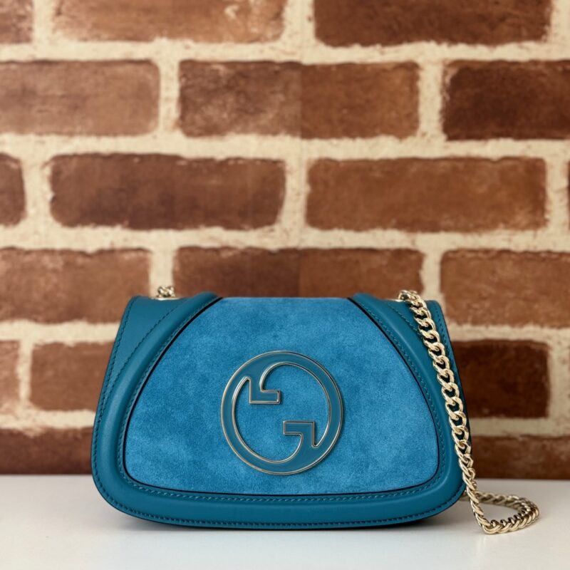 GUCCI 专柜品质，顶级原单货，实物实拍！款号815711蓝色磨砂