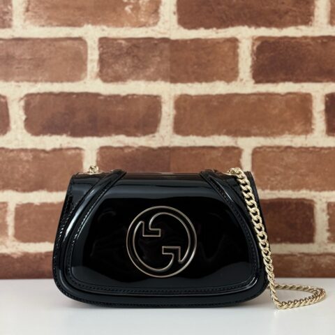 GUCCI 专柜品质，顶级原单货，实物实拍！款号815711克色漆皮