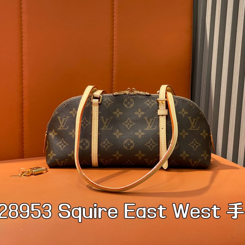【原单精品】M28953老花 单肩腋下包 Squire East West 手袋