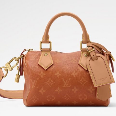 【原单精品】M28307橙色 心想事橙20cm 全皮speedy枕头包 Sac Speedy P9 Bandoulière 20手袋