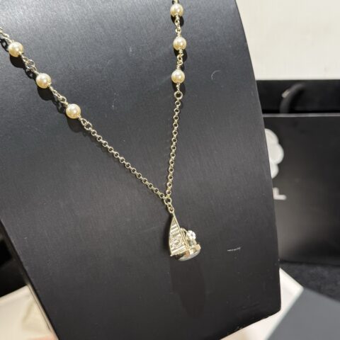 ❗️新品❗️☀️新款☑️ 香奈儿双C 帆船🚢项链毛衣链 ☀️