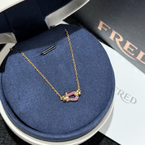 ❗️新品❗️ ☀️ Fred斐登 七夕限量款粉钻项链 ☀️