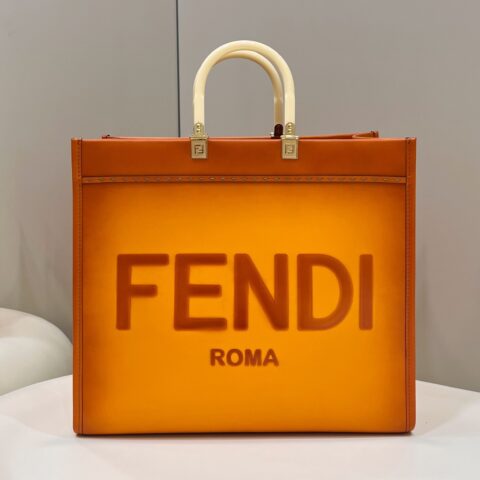 FENDI  𝐏𝐞𝐞𝐤𝐚𝐛𝐨𝐨-𝐓𝐨𝐭𝐞 款号80009L橙色