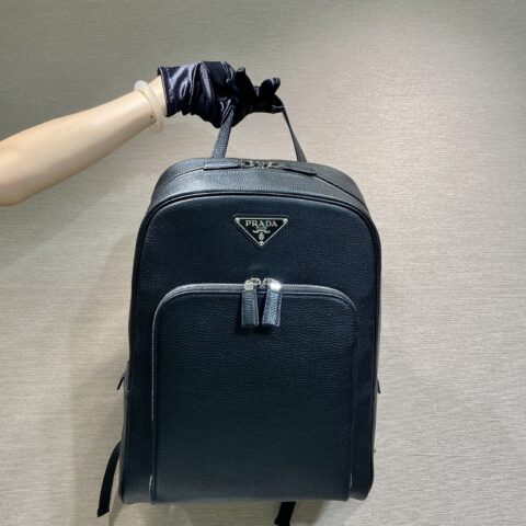 PRADA 新款背包 2VZ102 鹿皮纹