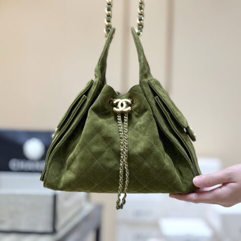 CHANEL 26C 25bag麂皮👜 AS5293