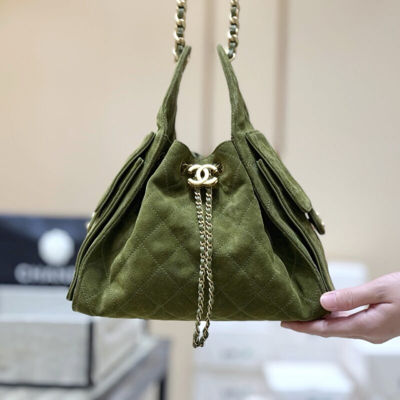 CHANEL 26C 25bag麂皮👜 AS5293