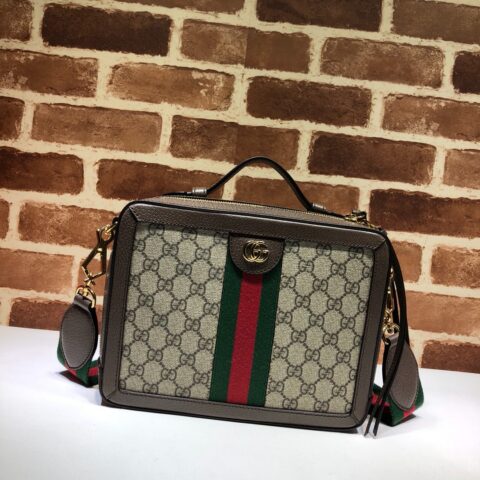 GUCCI 专柜品质，顶级原单货，实物实拍！款号550622啡色
