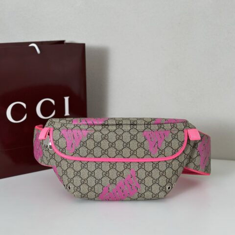 GUCCI 专柜品质，顶级原单货，实物实拍！款号834963啡胶/荧光玫