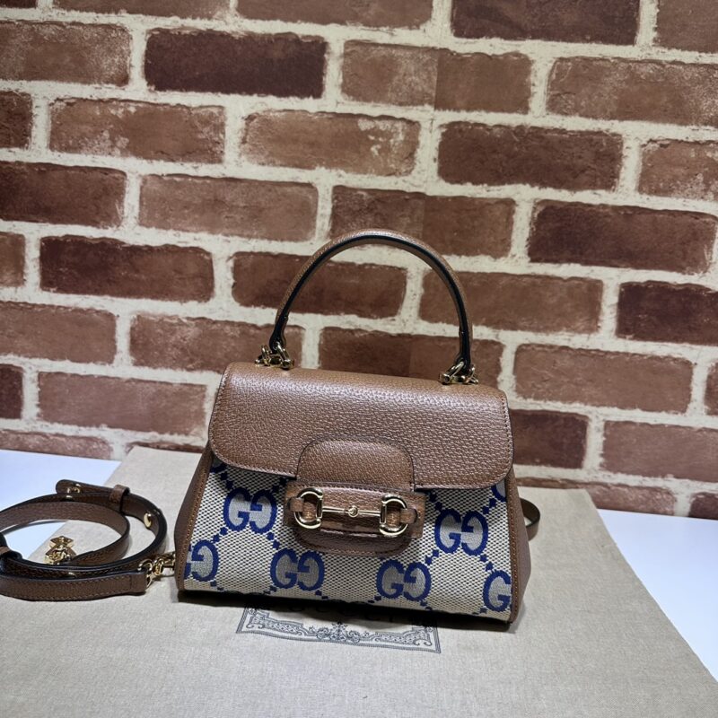 GUCCI 专柜品质，顶级原单货，实物实拍！款号703848大G蓝布