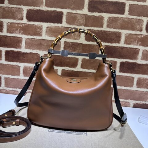 GUCCI 专柜品质，顶级原单货，实物实拍！款号746124棕色