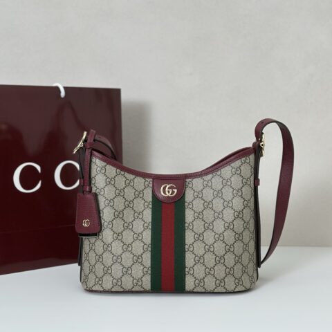 GUCCI 专柜品质，顶级原单货，实物实拍！836872啡胶/安可拉红