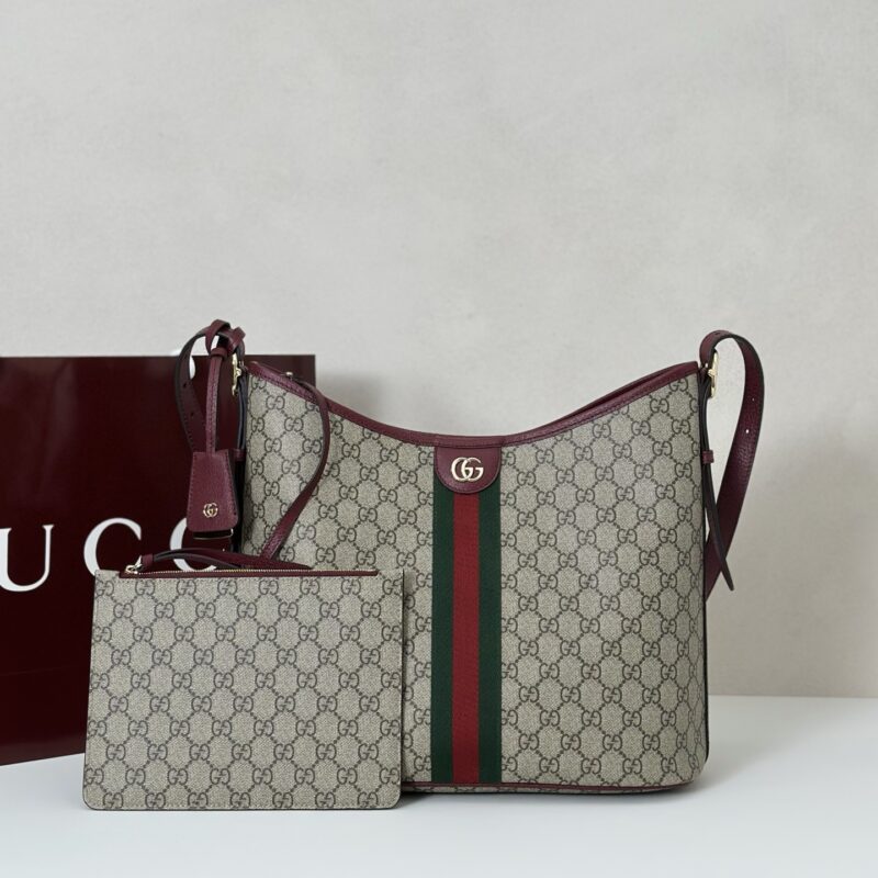GUCCI 专柜品质，顶级原单货，实物实拍！836871啡胶/安可拉红