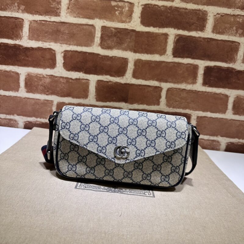 GUCCI 专柜品质，顶级原单货，实物实拍！款号764961蓝pvc
