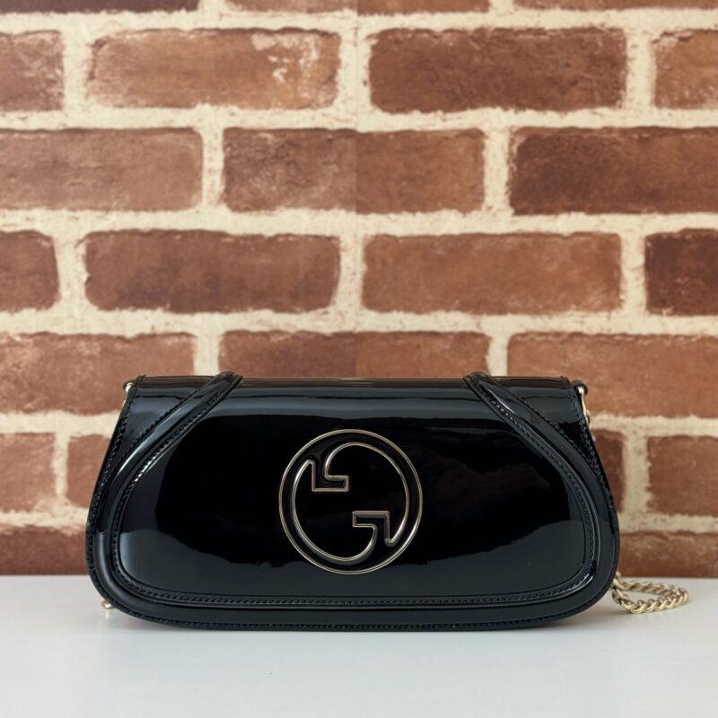 GUCCI 专柜品质，顶级原单货，实物实拍！款号814952克色漆皮