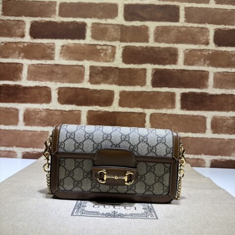 GUCCI 专柜品质，顶级原单货，实物实拍！款号752002啡棕