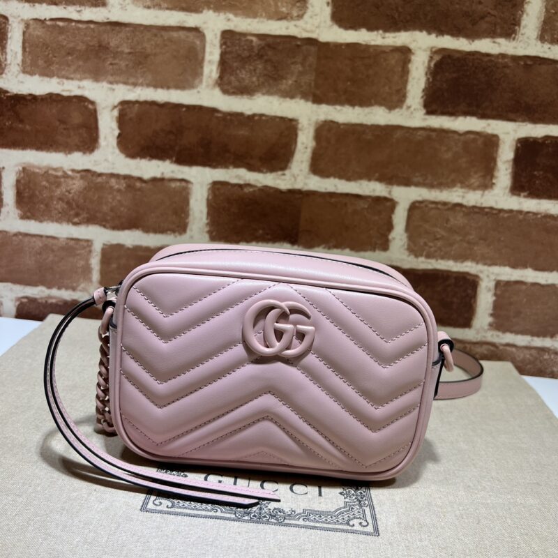 GUCCI 专柜品质，顶级原单货，实物实拍！款号634936粉皮粉G