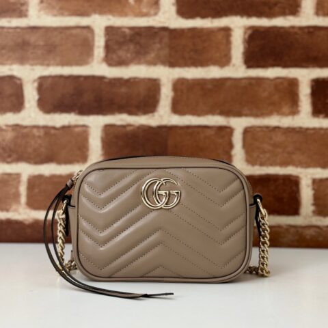 GUCCI 专柜品质，顶级原单货，实物实拍！款号634936灰褐色
