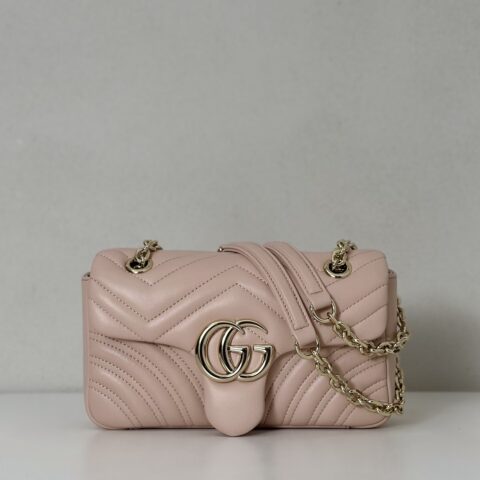 GUCCI 专柜品质，顶级原单货，实物实拍！837280柔粉色