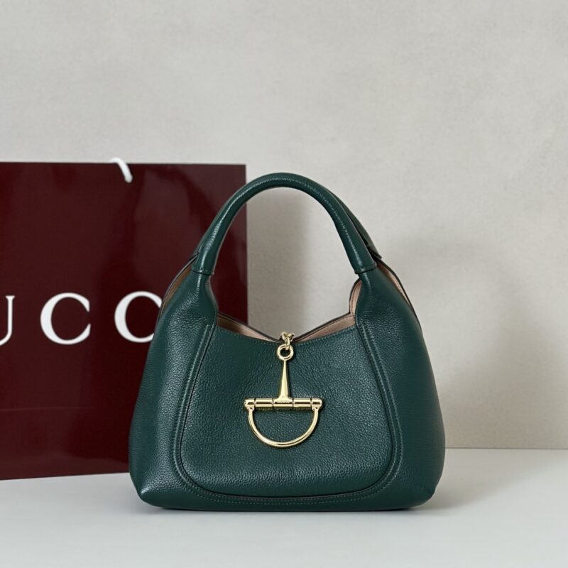 GUCCI 专柜品质，顶级原单货，实物实拍！款号837467深绿荔