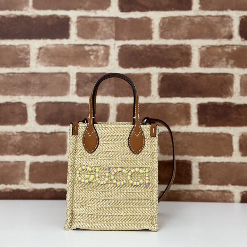 GUCCI 专柜品质，顶级原单货，实物实拍！款号780083稻草/棕皮