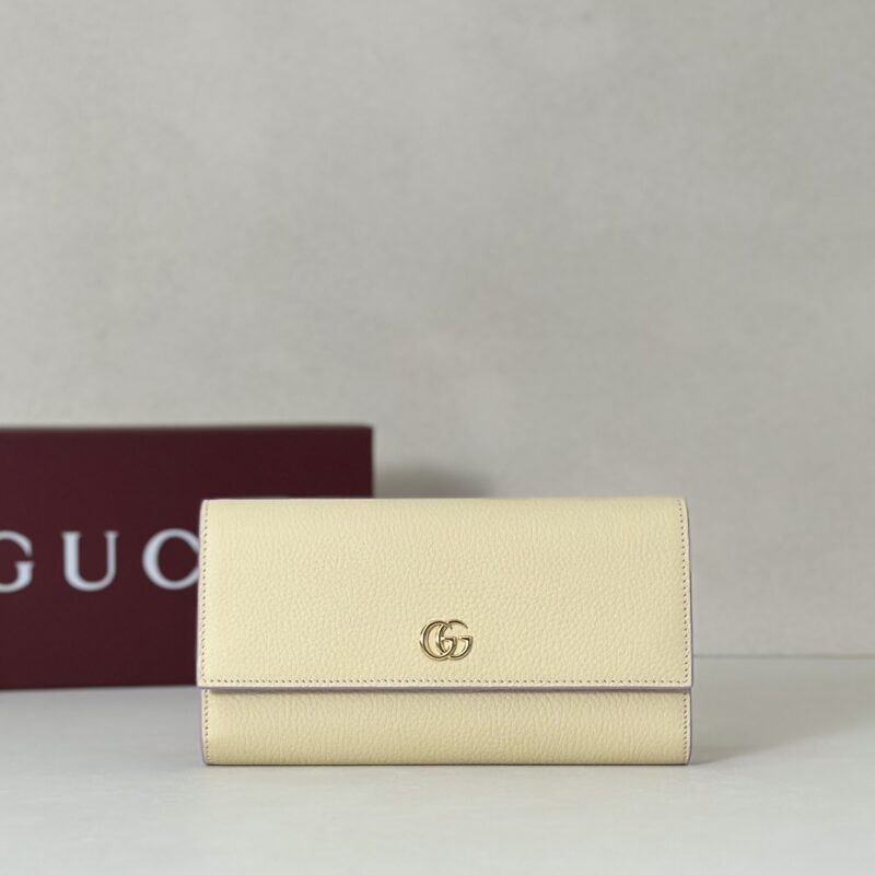 GUCCI 专柜品质，顶级原单货，实物实拍！款号456116浅黄/浅紫