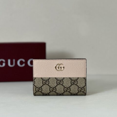 GUCCI 专柜品质，顶级原单货，实物实拍！款号772738啡胶/浅粉
