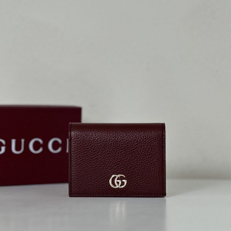 GUCCI 专柜品质，顶级原单货，实物实拍！456126酒红/浅粉