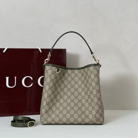 GUCCI 专柜品质，顶级原单货，实物实拍！款号815103啡绿