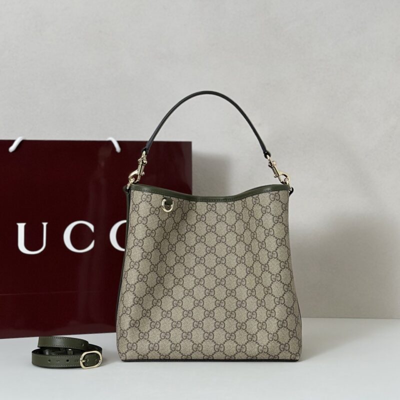 GUCCI 专柜品质，顶级原单货，实物实拍！款号815103啡绿