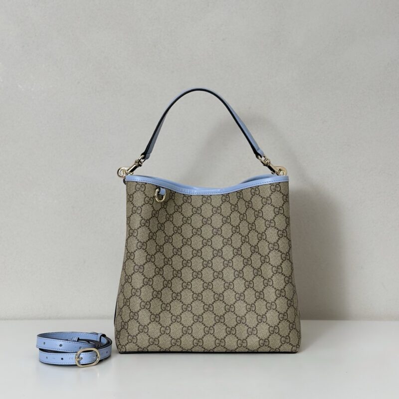 GUCCI 专柜品质，顶级原单货，实物实拍！款号815103啡胶/浅蓝