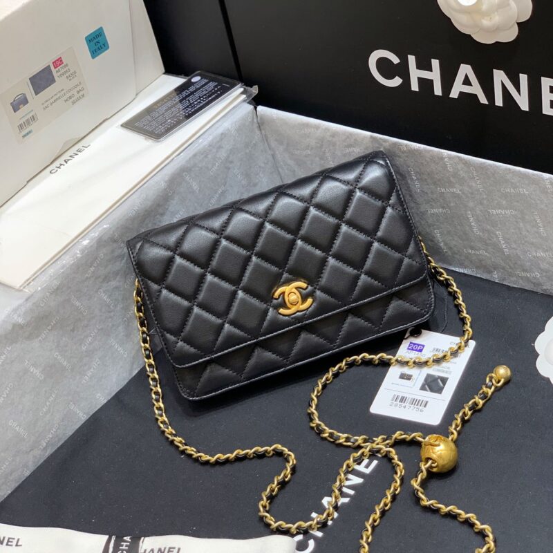 CHANEL 专柜最新大金珠woc款 编号AP1450