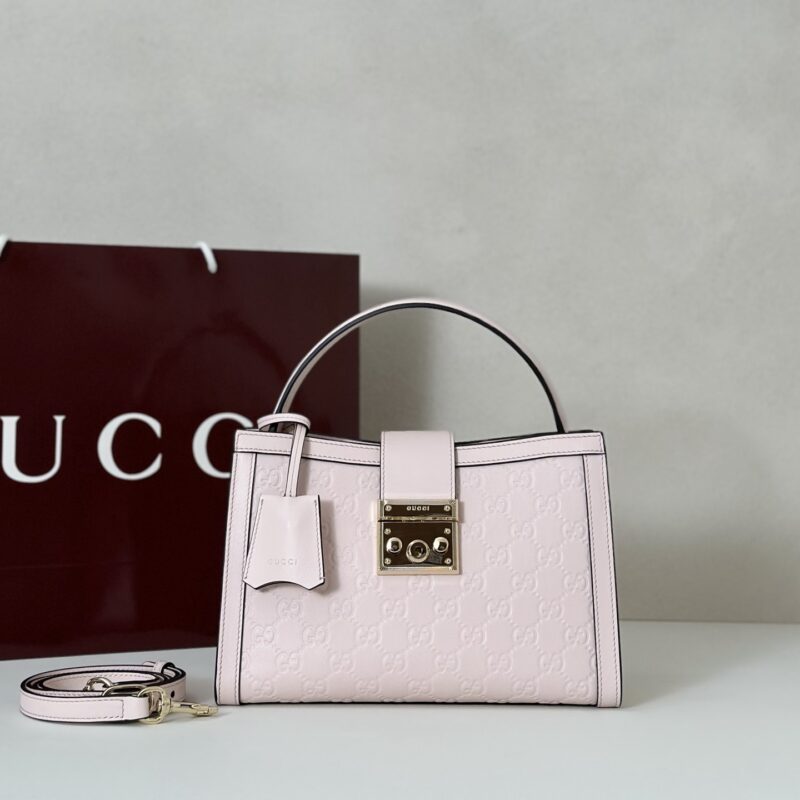 GUCCI 专柜品质，顶级原单货，实物实拍！款号838992浅粉压字