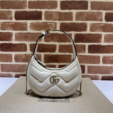 GUCCI 专柜品质，顶级原单货，实物实拍！款号770983米白小G
