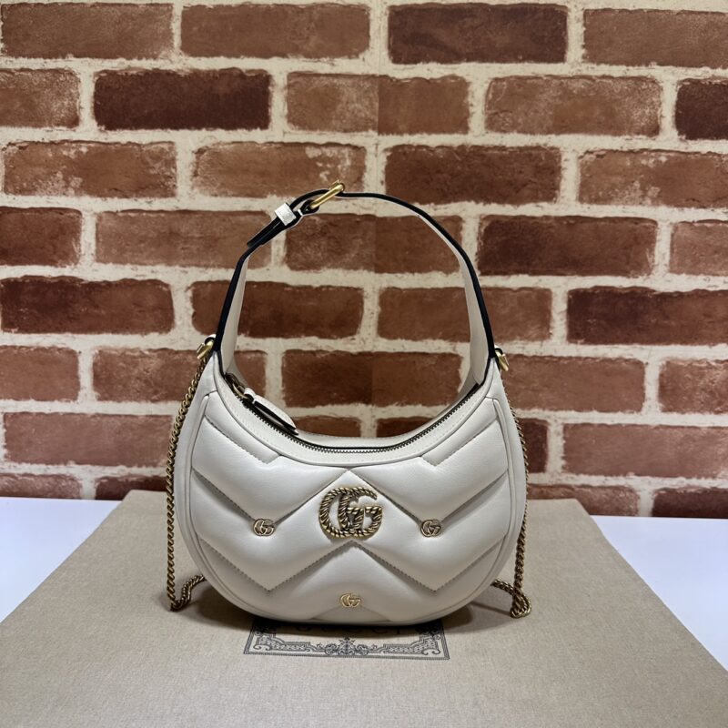 GUCCI 专柜品质，顶级原单货，实物实拍！款号770983米白小G