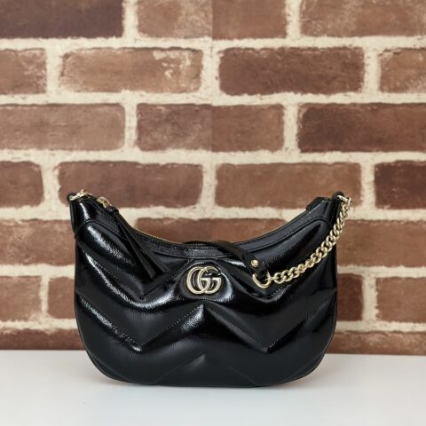 GUCCI 专柜品质，顶级原单货，实物实拍！款号777263克漆泡棉
