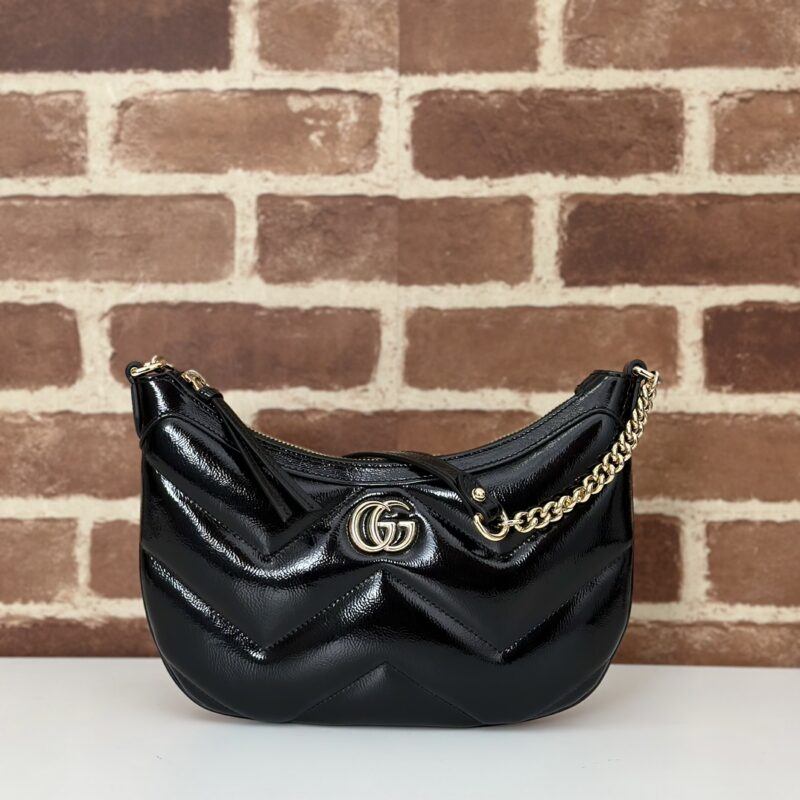 GUCCI 专柜品质，顶级原单货，实物实拍！款号777263克漆泡棉