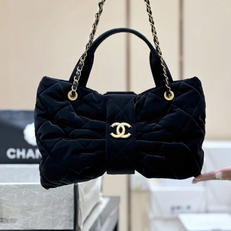 CHANEL 25K 走秀款丝绒蝴蝶结包👜 AS5851