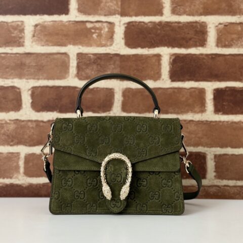 GUCCI 专柜品质，顶级原单货，实物实拍！813400绿绒压花