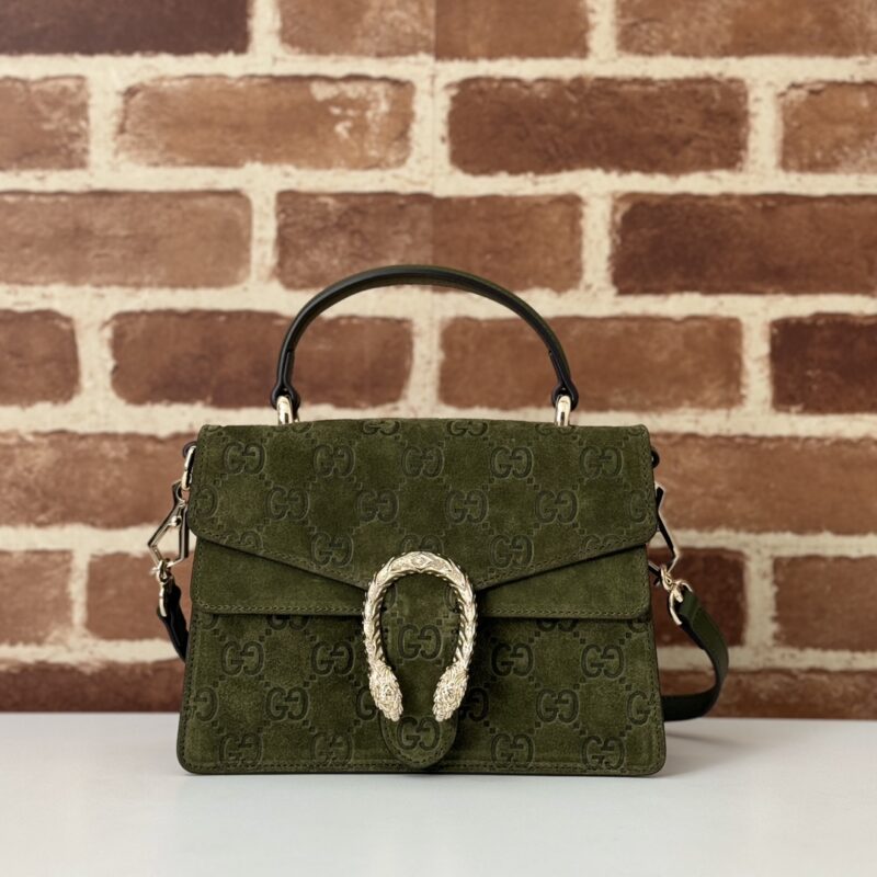 GUCCI 专柜品质，顶级原单货，实物实拍！813400绿绒压花
