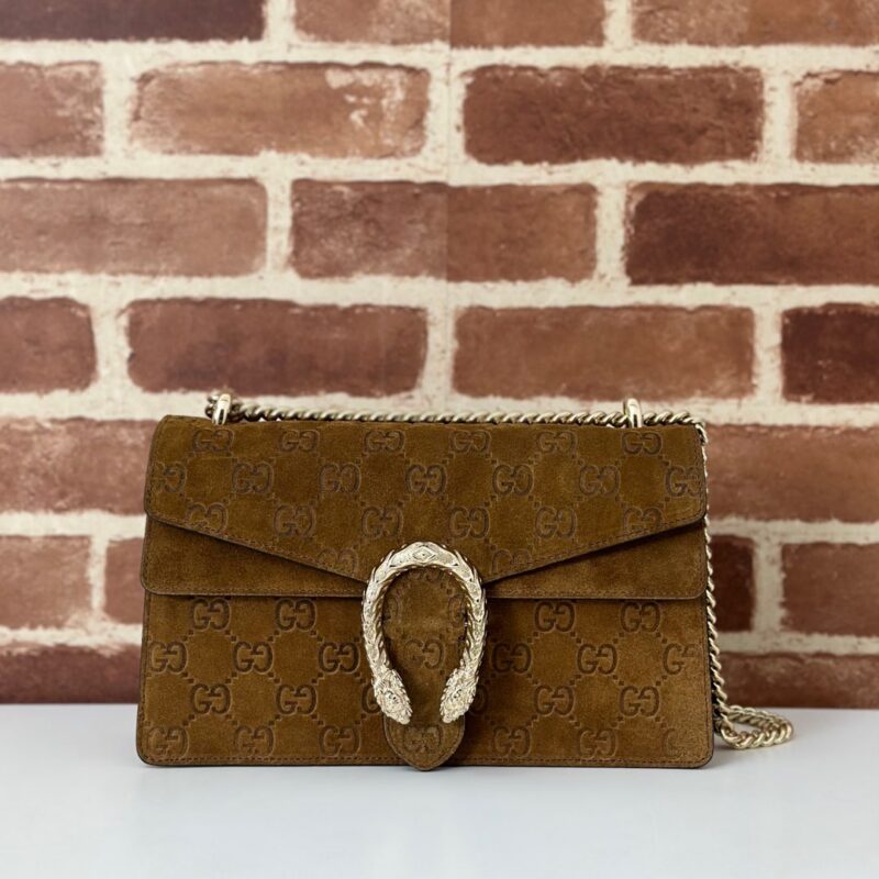 GUCCI 专柜品质，顶级原单货，实物实拍！款号818145棕压