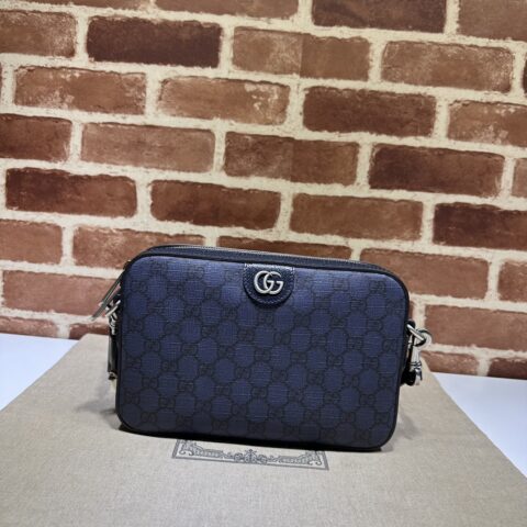 GUCCI 专柜品质，顶级原单货，实物实拍！款号699439深蓝PVC