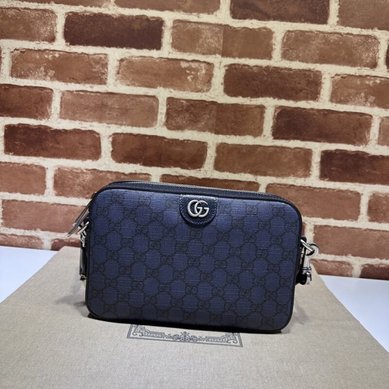 GUCCI 专柜品质，顶级原单货，实物实拍！款号699439深蓝PVC