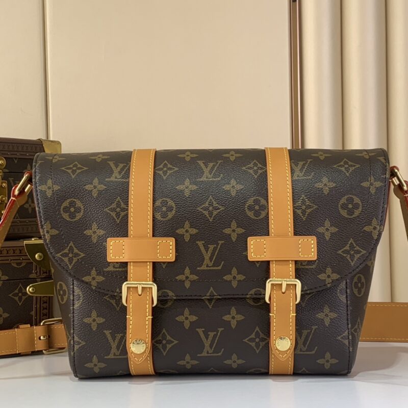 【原单精品】M28115老花 复古男包邮差包 Christopher 邮差包