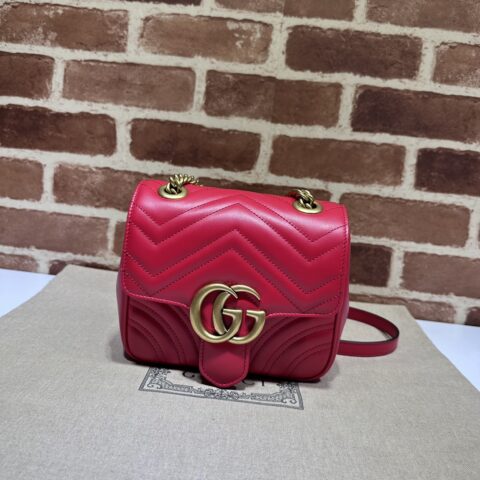 GUCCI 专柜品质，顶级原单货，实物实拍！款号739682新红