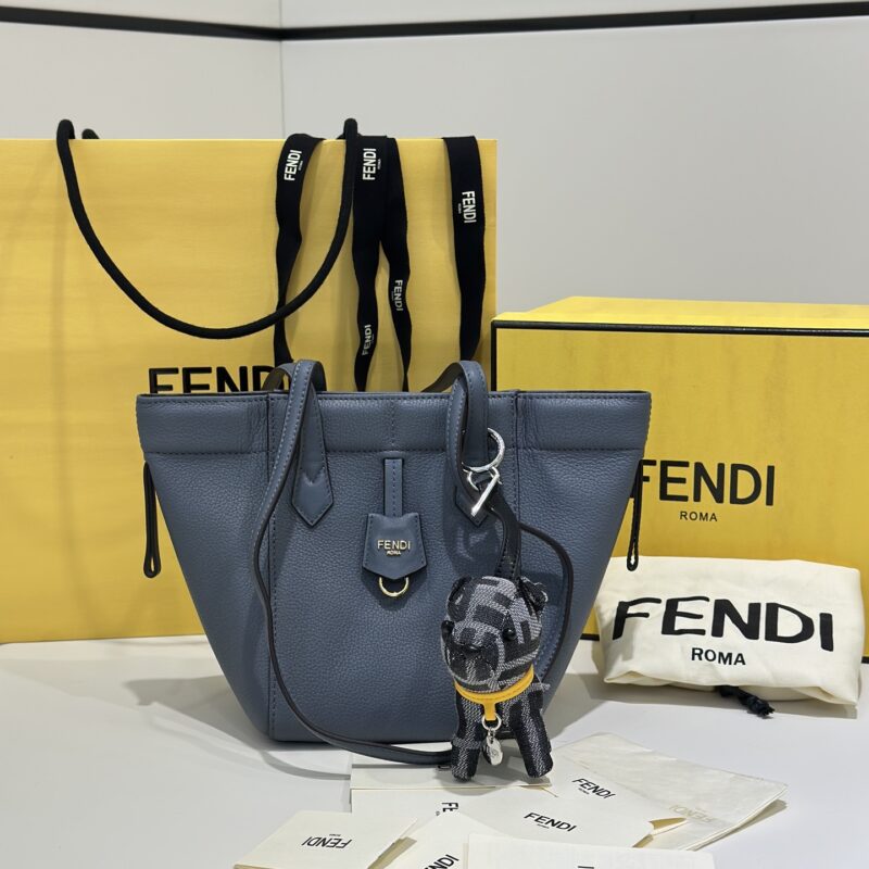 FENDI 新款折叠包Origami 款号8626Bs灰蓝