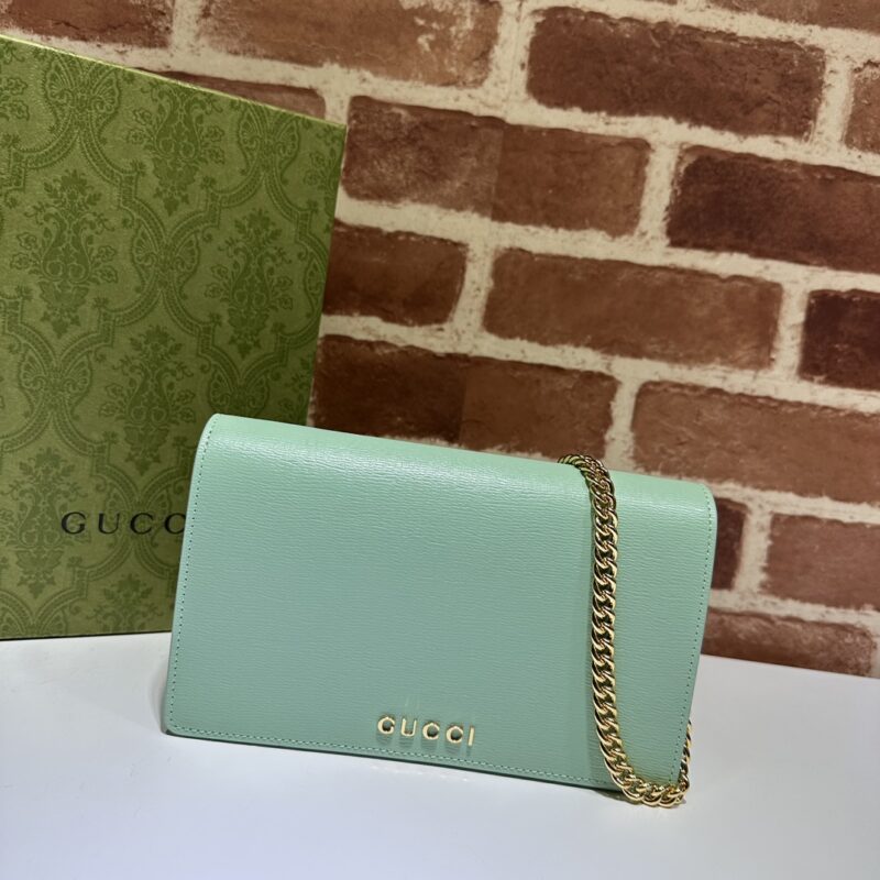 GUCCI 专柜品质，顶级原单货，实物实拍！款号772643淡绿