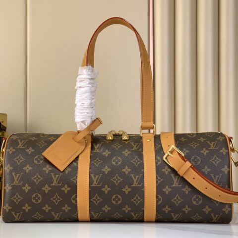 【 原单精品】M28116老花 男包圆筒旅行袋Needle keepall 圆筒手袋