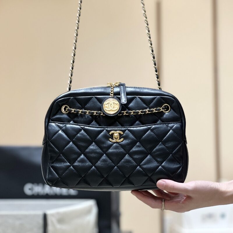 CHANEL 24K 金币相机包 AS5187